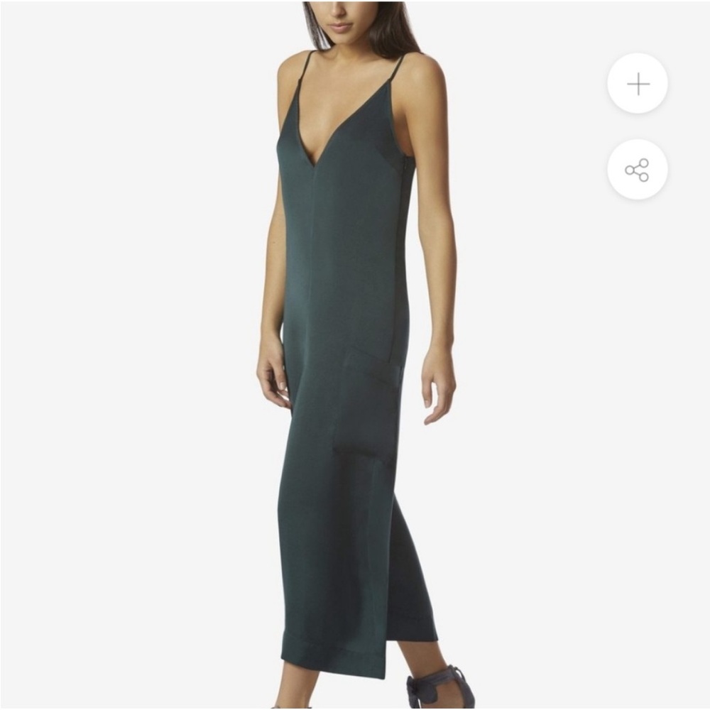 Avec Les Filles La Nuet Viridian Jumpsuit NWT Green Small